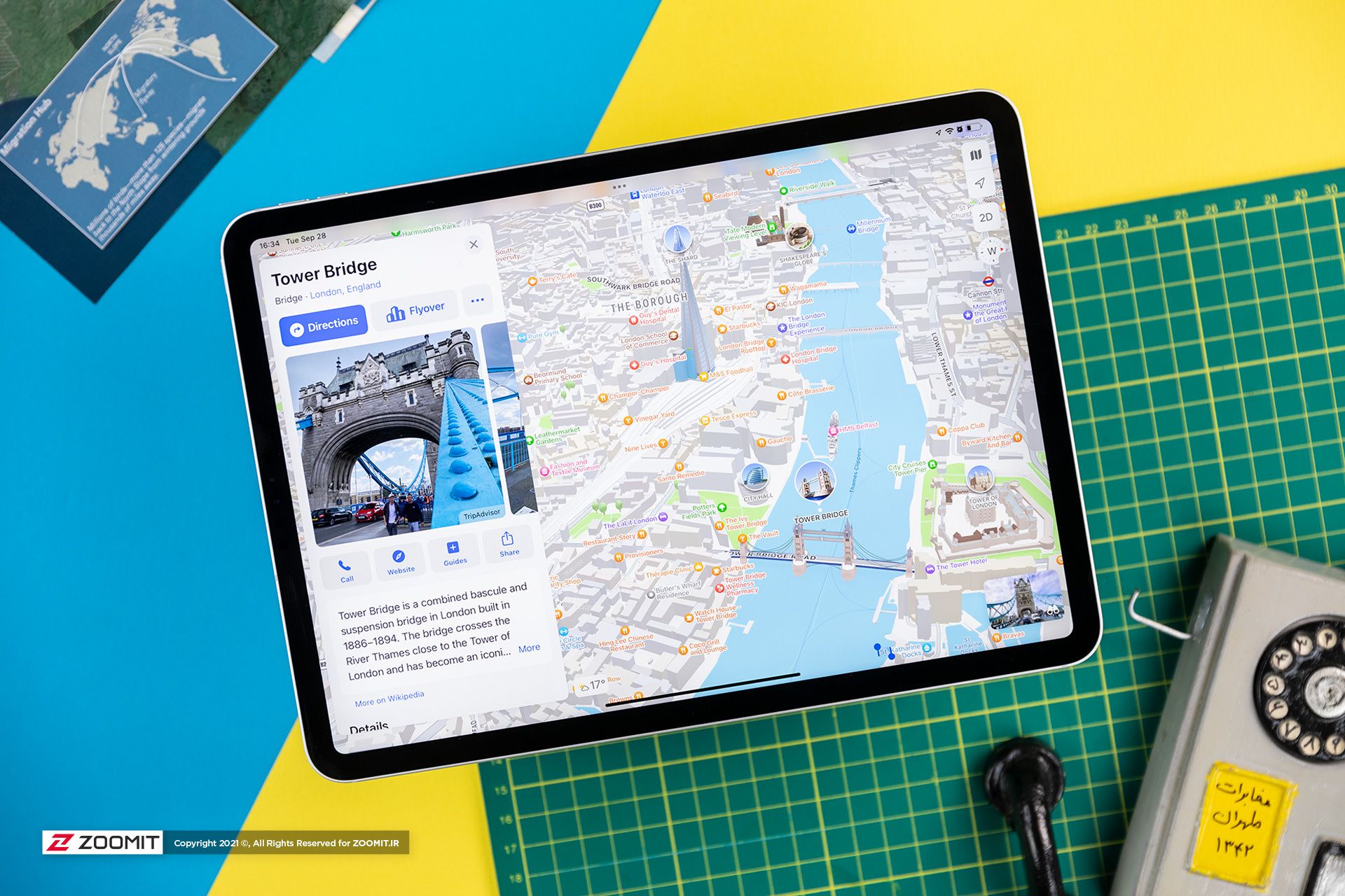 iPadOS 15 – nowe mapy 3D