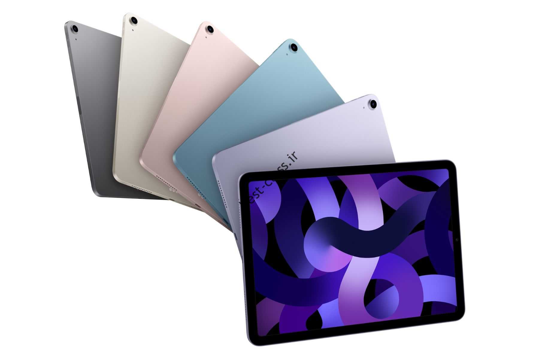 رنگ های مختلف تبلت آیپد ایر 2022 اپل / Apple iPad Air 2022